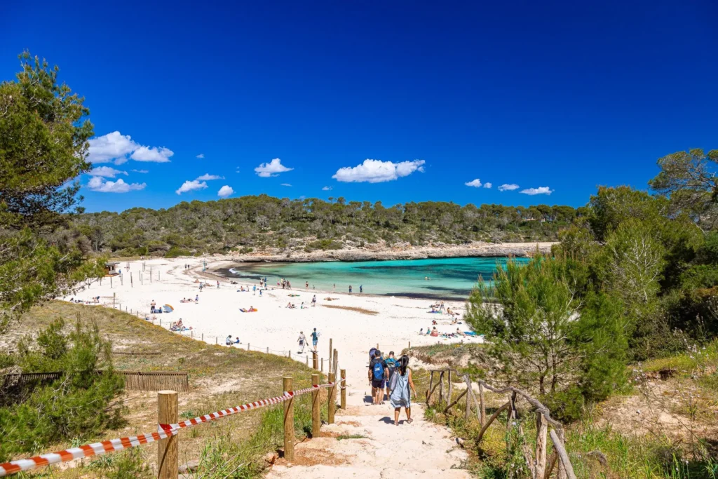 une des 260 criques que compte Majorque