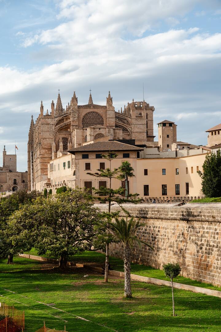 La cathédrale de Palma se visite toute l'année...