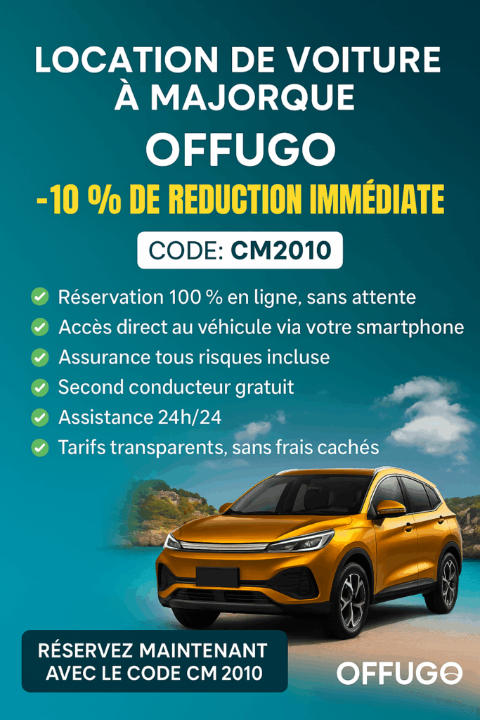 Louer une voiture à Majorque 