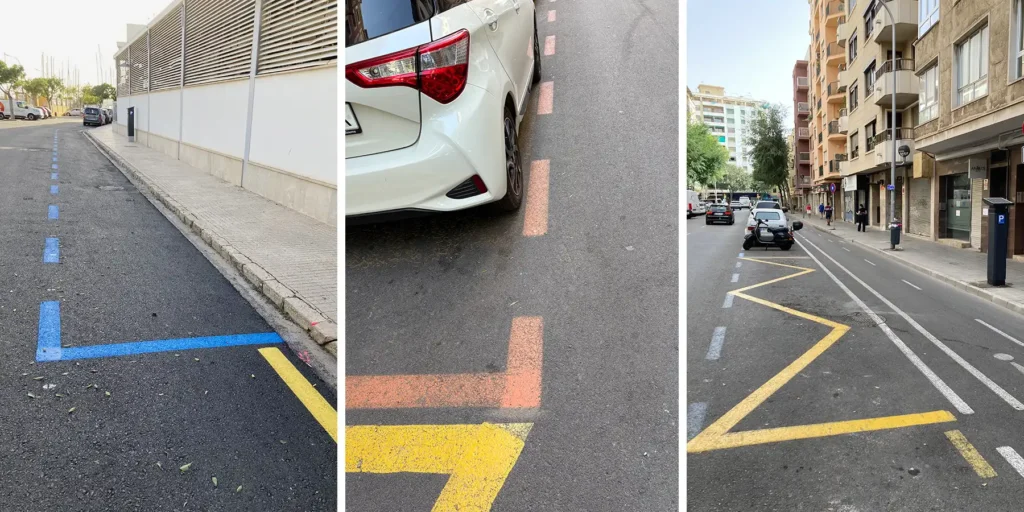 Le stationnement ร Palma et ร Majorque